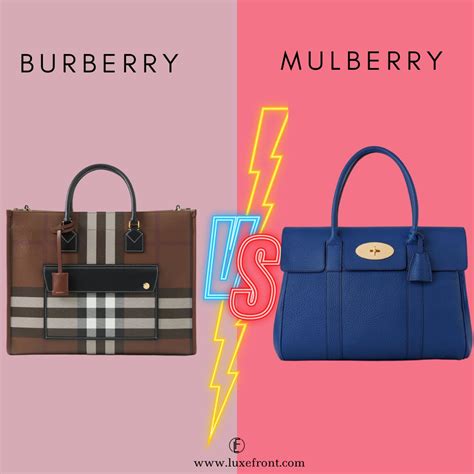 Burberry vs mulberry uk